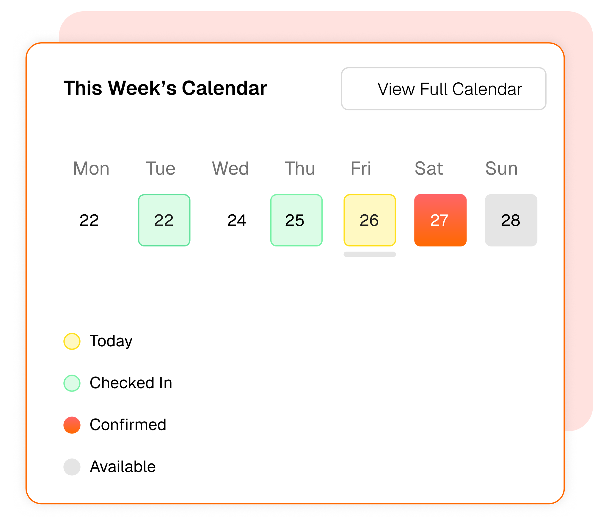 Your Entire Schedule